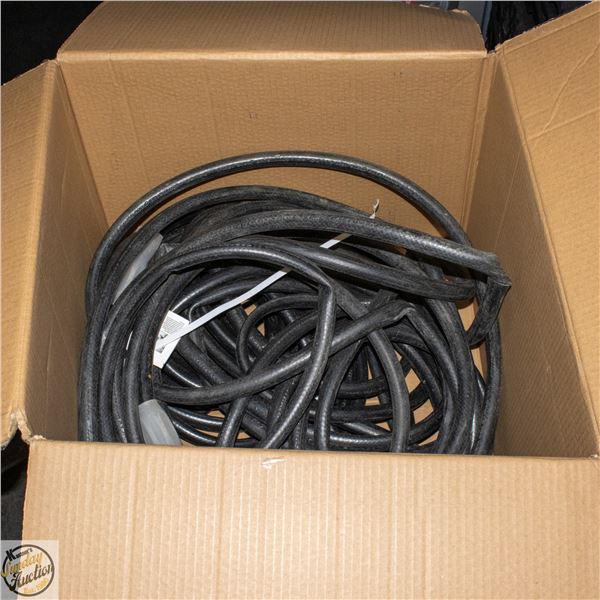FLEXON CONTRACTOR GRADE GARDEN HOSE BLACK - 100FT