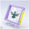 Image 1 : NEW HUMMINGBIRD INFLIGHT TEAL RHINESTONES