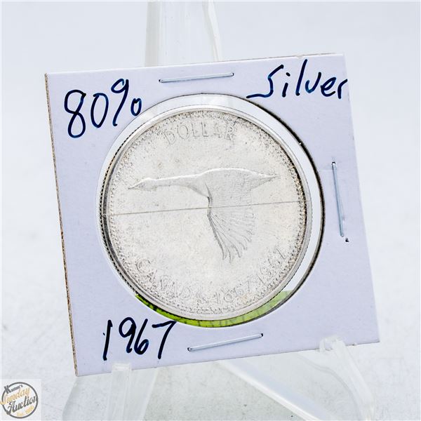 #4720-1867-1967 LIMITED EDITION SILVER $1.00