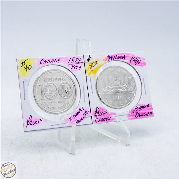 #4751-1874-1974 PROOF DOLLAR FROM
