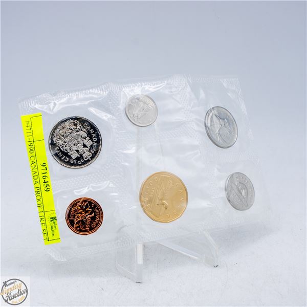 #4711-1990 CANADA PROOF LIKE SET OF 6 COINS