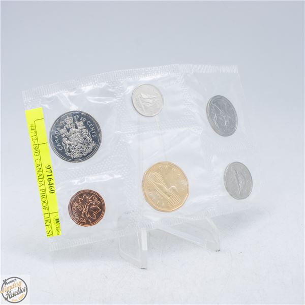 #4712-1993 CANADA PROOF LIKE SET OF 6 COINS