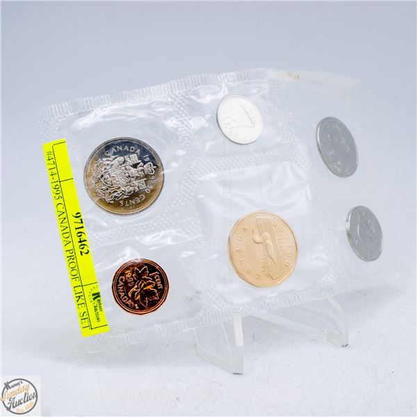 #4714-1995 CANADA PROOF LIKE SET OF 6 COINS