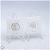 Image 2 : 1967 CANADA SILVER QUARTER & DIME 80% SILVER