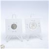 Image 2 : 1967 CANADA SILVER QUARTER & DIME 80% SILVER