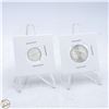 Image 1 : 1967 CANADA SILVER QUARTER & DIME 80% SILVER