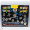 Image 1 : 1992 SEALED CANADA 25 CENT PROVINCES COINS 13