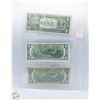 Image 2 : 1969 & 1976 AMERICAN 1 & 2 DOLLARS BILLS IN SHEET
