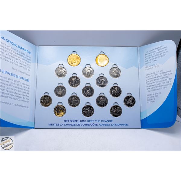 2010 CANADA OLYMPIC RCM COIN SET