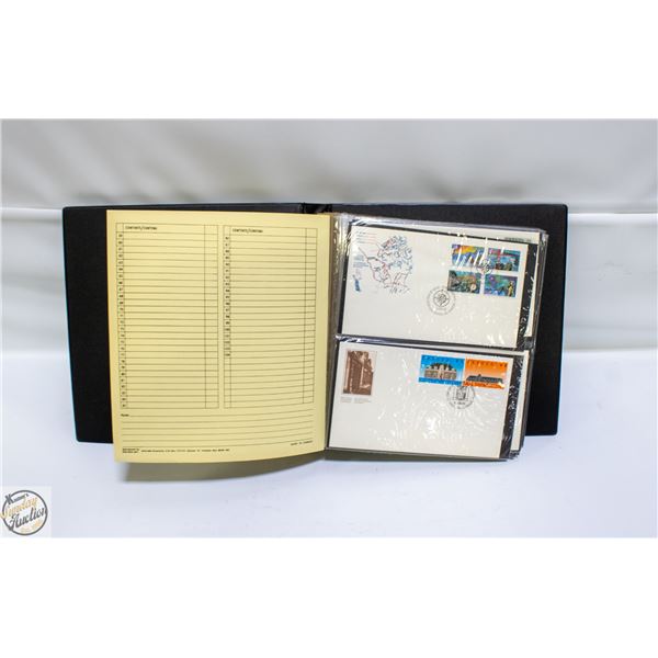 BINDER OF FIRST DAY COVERS VARIOUS KINDS 80-90S