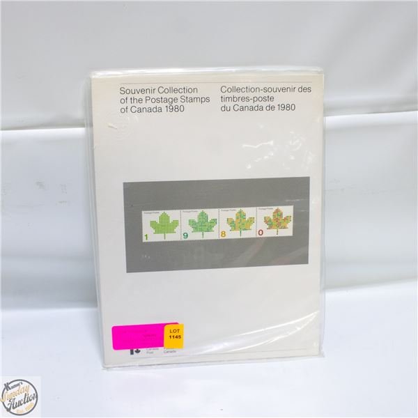 1980 SOUVENIR COLLECTION POSTAGE STAMPS BOOK