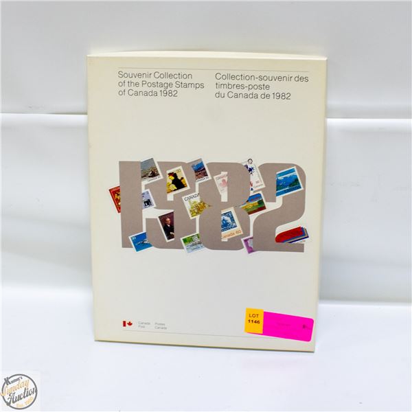 1982 SOUVENIR COLLECTION POSTAGE STAMPS BOOK