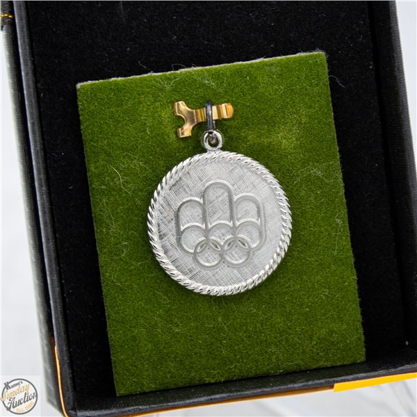 VINTAGE 925 SILVER 1976 OLYMPICS PENDANT