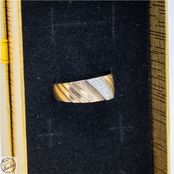 VINTAGE 10K GOLD RING 4.37G SIZE 6