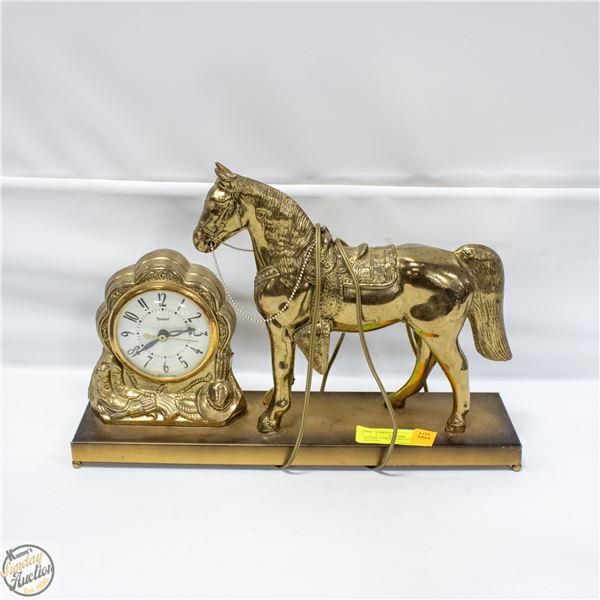 ESTATE UNITED VINTAGE HORSE MANTEL