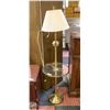 Image 1 : VINTAGE LAMP WITH BUILT IN/ATTACHED SIDE TABLE
