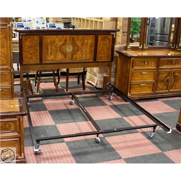 ORIENTAL THEMED SOLID WOOD QUEEN SIZE