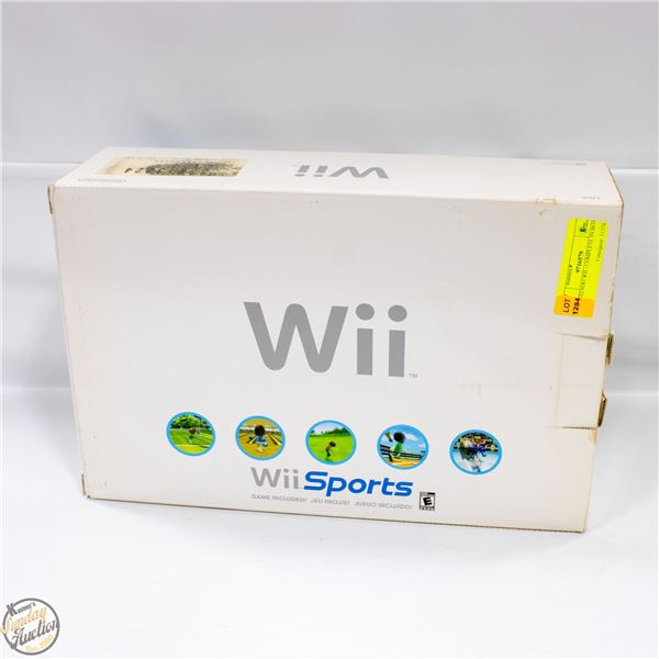 NINTENDO WII - COMPLETE IN BOX