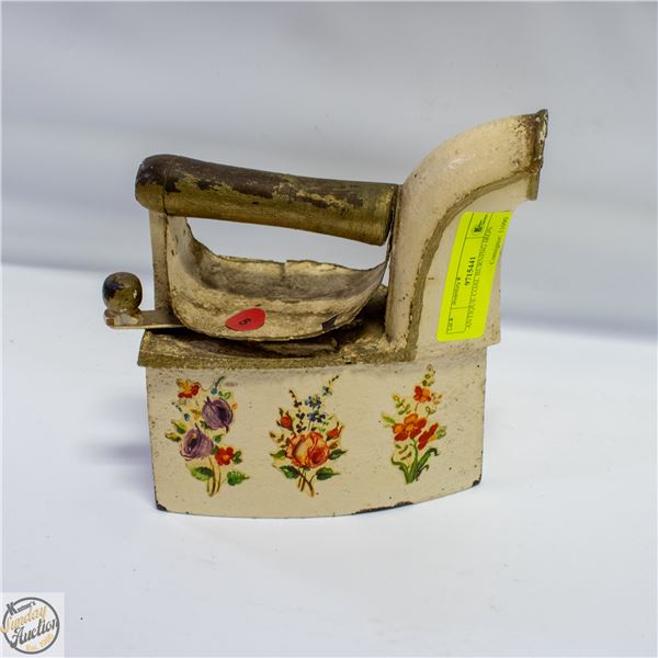 ANTIQUE COAL BURNING IRON
