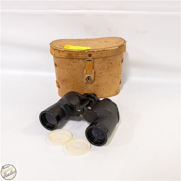 BAKER DELUXE VINTAGE BINOCULARS
