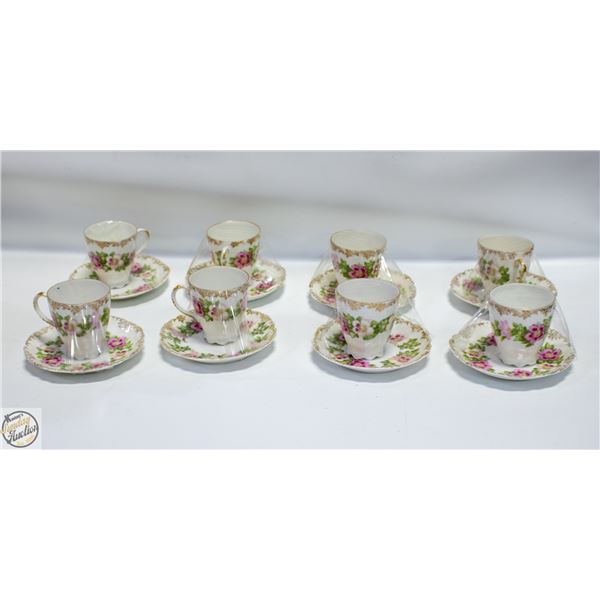 LOT CUPS AND SAUCERS