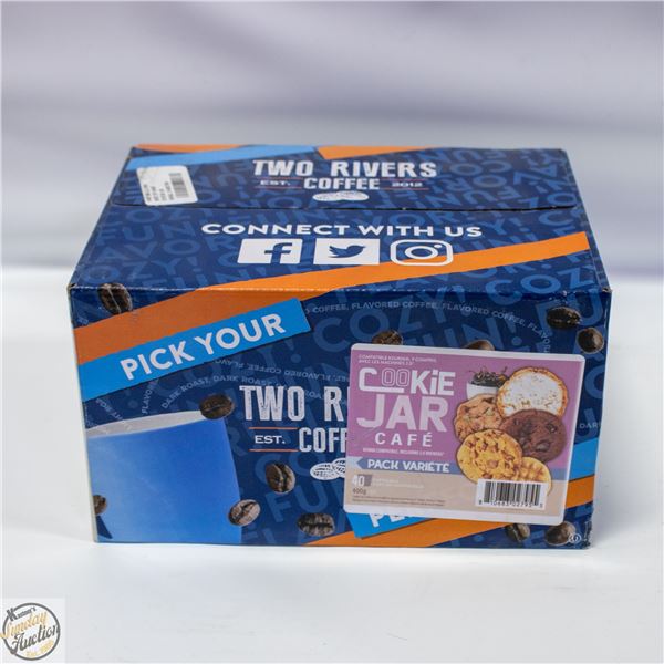 2 RIVERS 'COOKIE JAR' KEURIG VARIETY FLAVOR STYLE