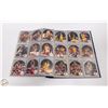 Image 2 : BINDER OF 1990 BASKETBALL CARDS HOOPS 150+