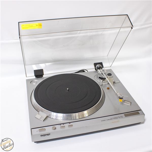 SONY STEREO TURNTABLE- PS-T33- UNTESTED