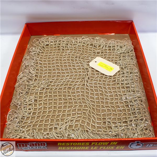 GLASS HAND-BEADED CENTER PIECE TABLE RUNNER
