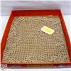 Image 1 : GLASS HAND-BEADED CENTER PIECE TABLE RUNNER