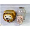 Image 1 : CERAMIC LION PLANTER POT (MADE IN ITALY)