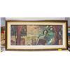 Image 1 : FRAMED ART 46"X23"