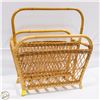 Image 1 : DOUBLE SIDED WICKER STORAGE BASKET