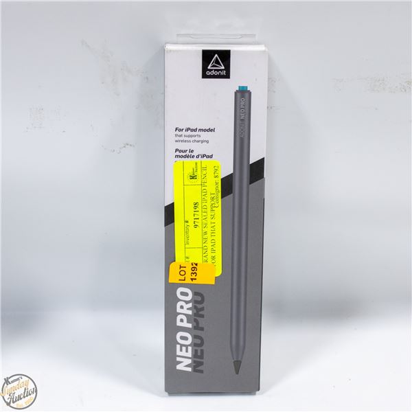 BRAND NEW SEALED IPAD PENCIL FOR IPAD THAT SUPPORT
