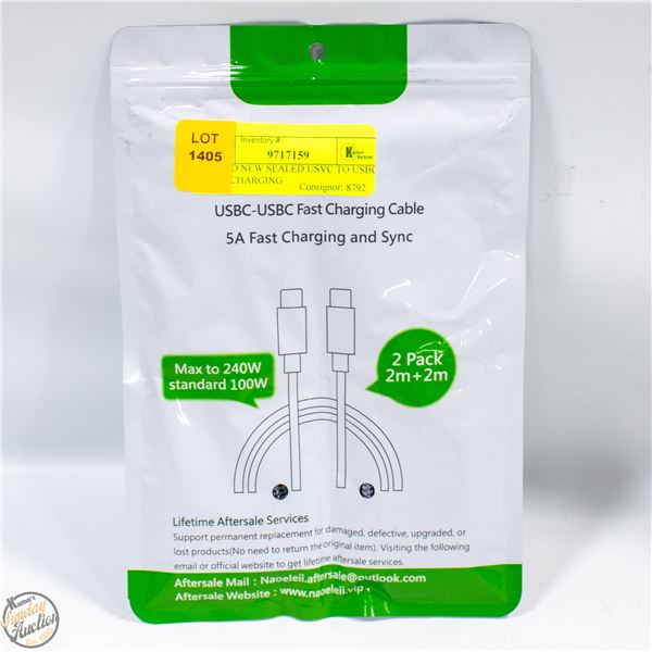 BRAND NEW SEALED USVC TO USBC FAST CHARGING