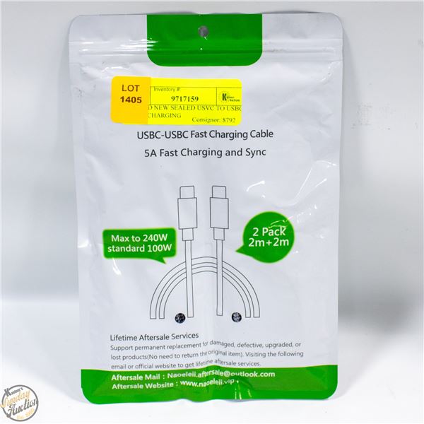 BRAND NEW SEALED USVC TO USBC FAST CHARGING