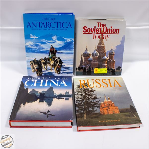 LARGE BOOKS ON RUSSIA/CHINA/SOVIET UNION AND