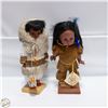 Image 1 : AUTHENTIC IROQUOIS DOLL W/INDIAN ART