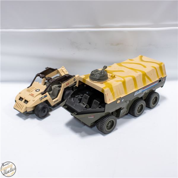 2 G.I. JOE VEHICLES