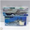 Image 1 : 2- 1/700 SCALE SHIP MODELS UNASSEMBLED