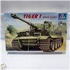 Image 1 : ITALERI TIGER 1 1/35 UNASSEMBLED MODEL KIT