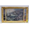 Image 1 : FRAMED AET SHIPS 43" X 24"
