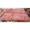 Image 1 : LOT OF 2 DARK RED SHERPA STYLE SEAT COVERS