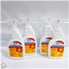 Image 1 : 4 BOTTLES OF GONZO DISINFECTANT SPRAY 710ML PER