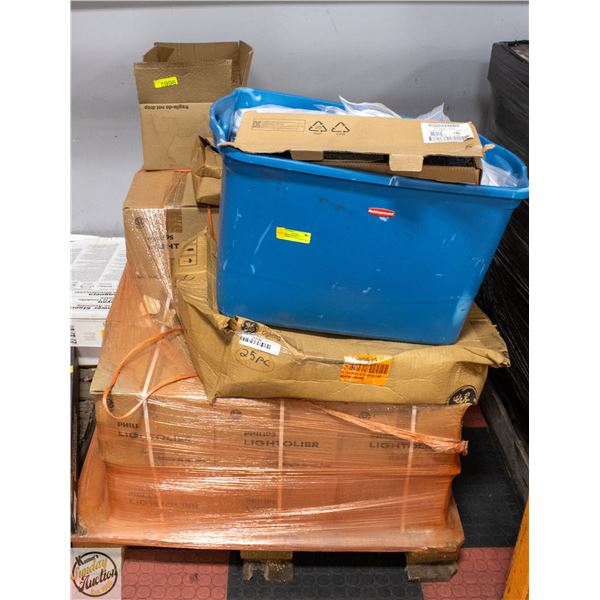 PALLET OF GE LIGHTING ACCESSORIES & INSTALL KITS