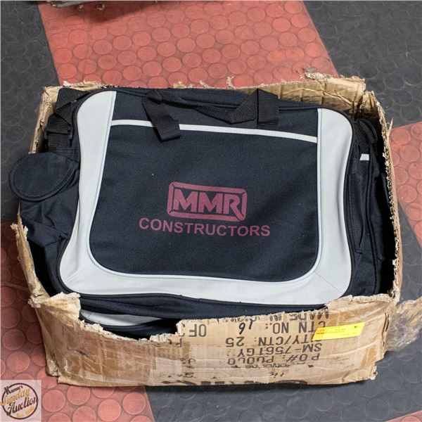 BOX OF LAPTOP BAGS