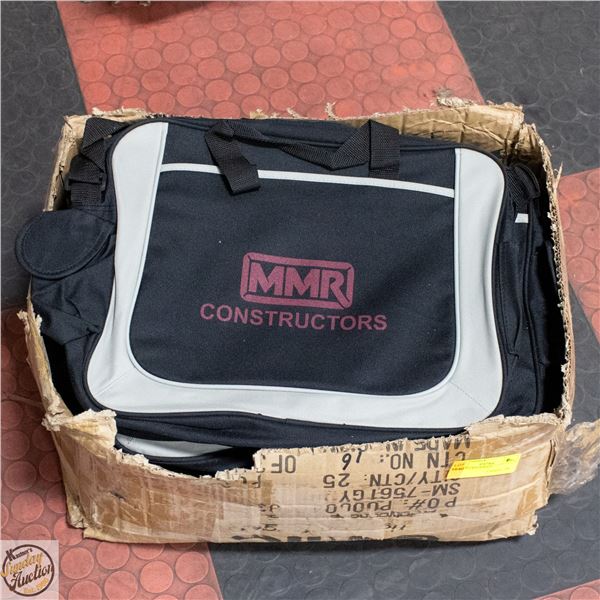 BOX OF LAPTOP BAGS