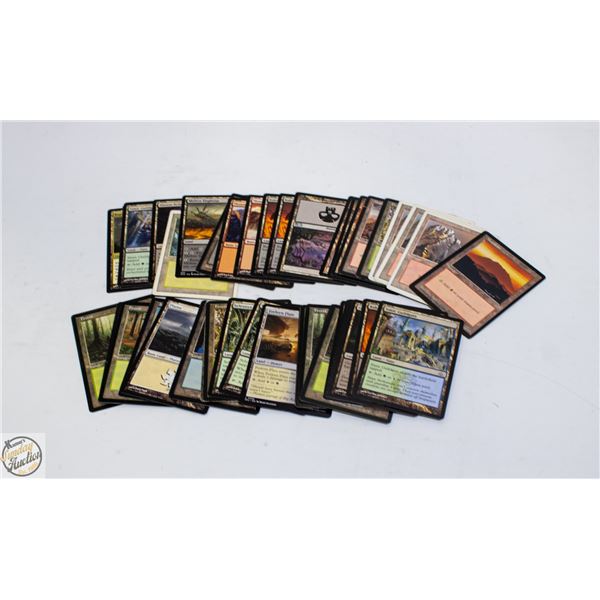 BAG OF 50 MAGIC LAND CARDS