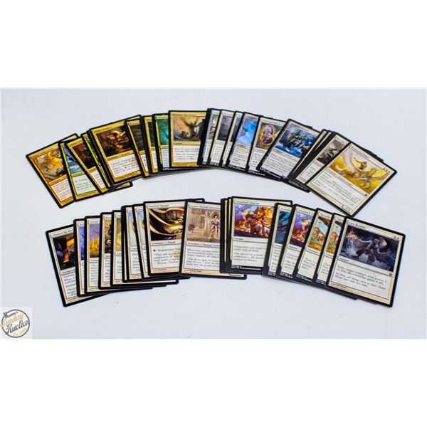 6 SHEETS OF MAGIC CARDS