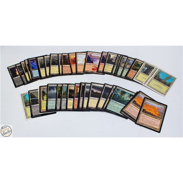 BAG OF 50 MAGIC LAND CARDS